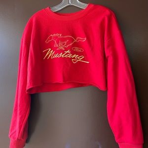 Ford Mustang crop top